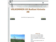Tablet Screenshot of budtaxi.se